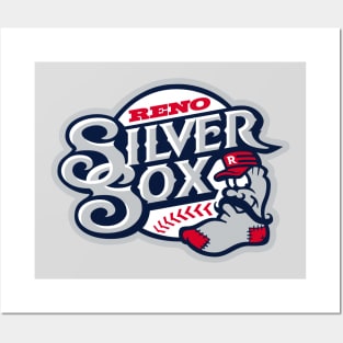 Defunct Reno Silver Sox Golden League Baseball Posters and Art